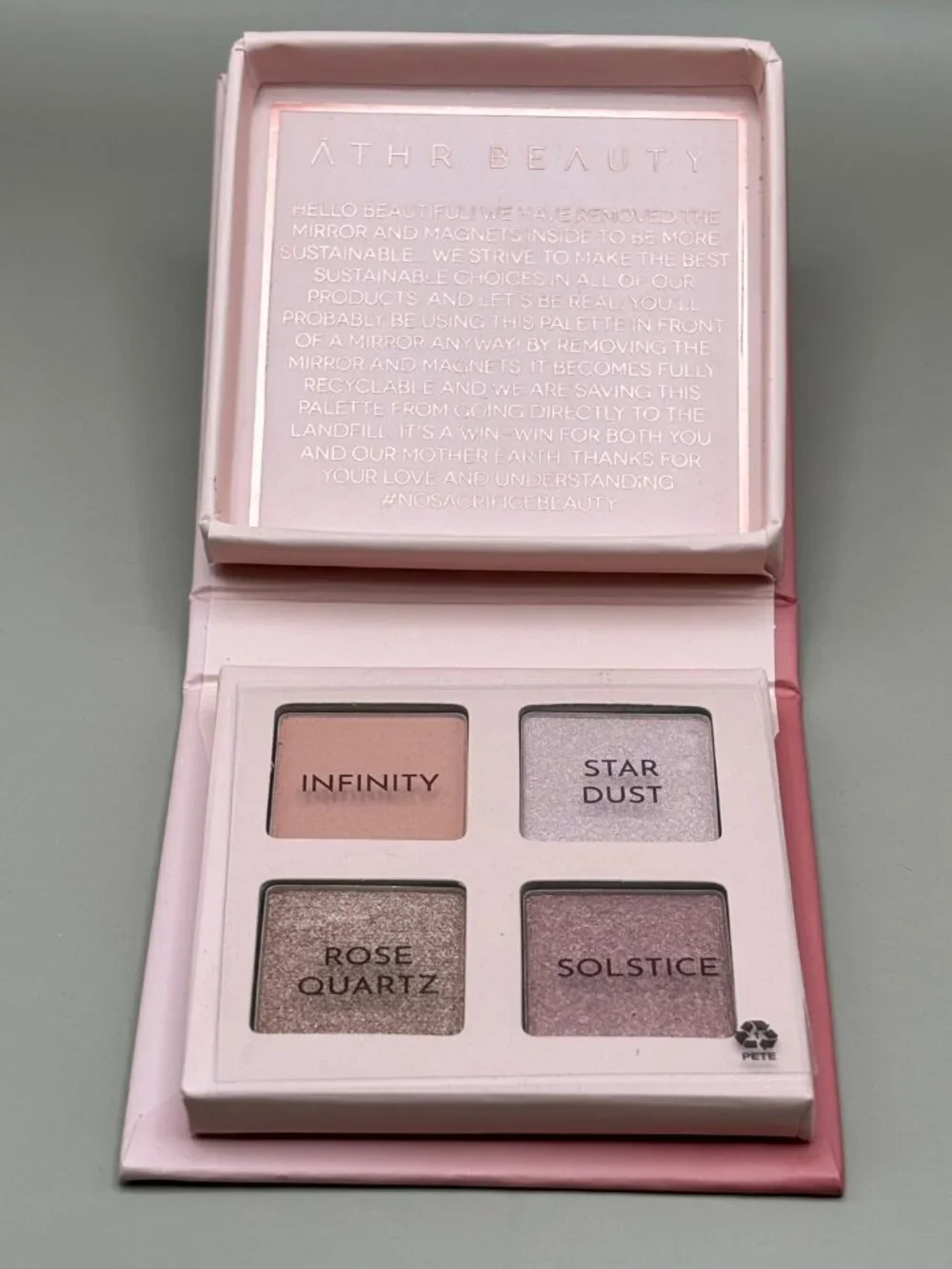 ATHR Beauty - Rose Quartz Crystal Quad Eye Shadow